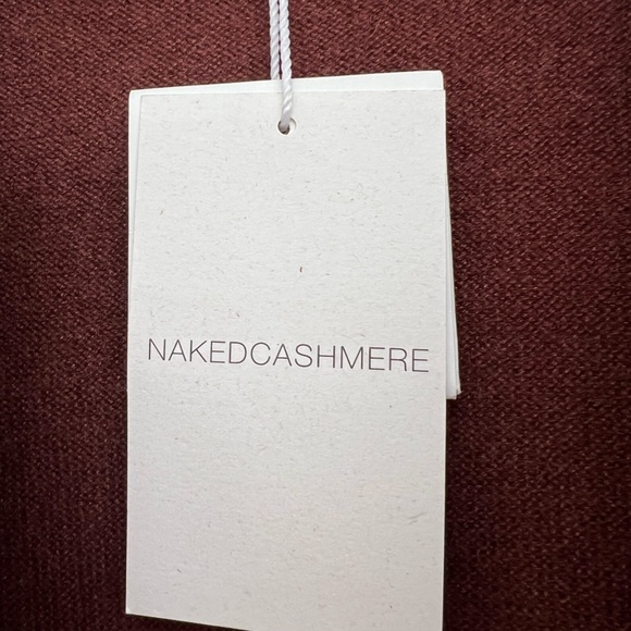 Naked Cashmere 100% Cashmere Jensen Jumpsuit in XS Currant NWT - Picture 7 of 11